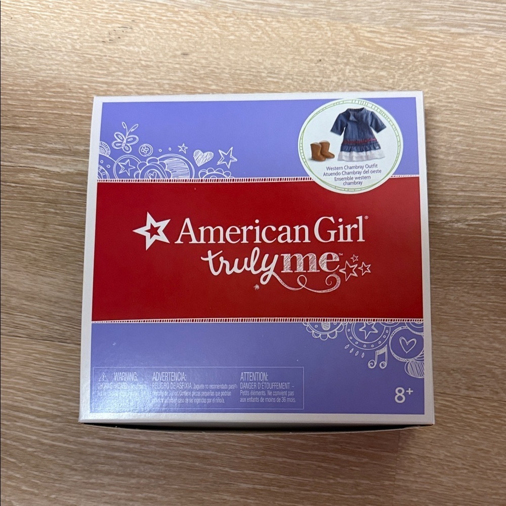 American girl western chambray outfit new with tags and box retired! - Picture 7 of 10